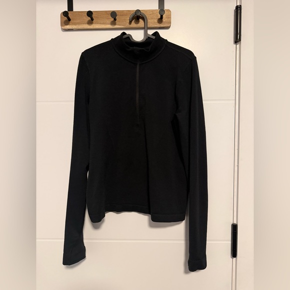 Lululemon Wool Blend Base Layer Half Zip - Picture 2 of 7